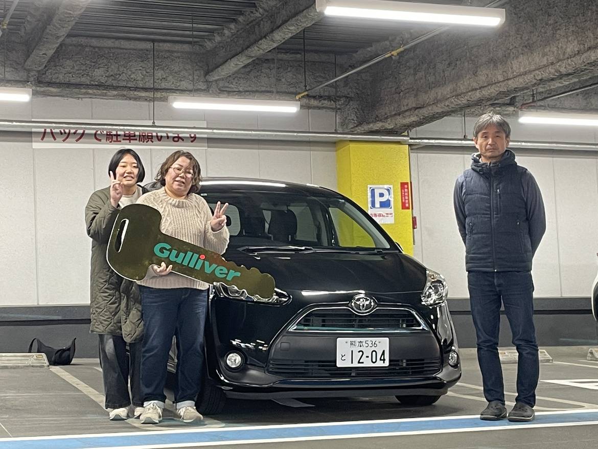 ★☆  祝！ トヨタ・シエンタ ご納車おめでとうございます！！！  ☆★
