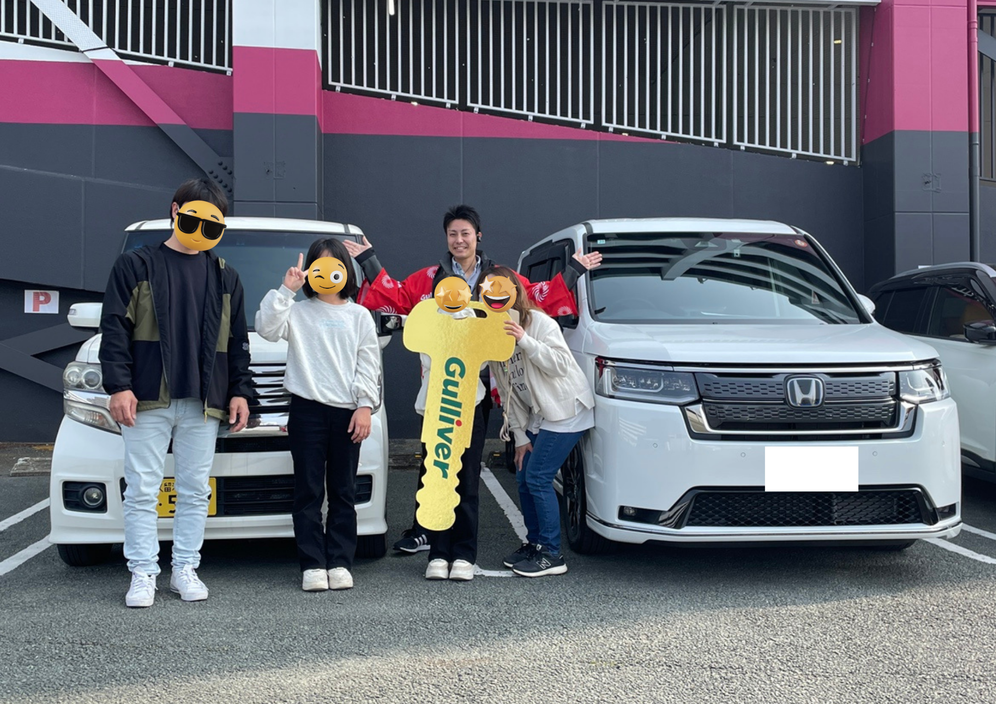★☆  祝！ ホンダ・ステップワゴン ご納車おめでとうございます！！！  ☆★