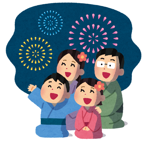 岡山広島で花火大会が開催されている時期ですね