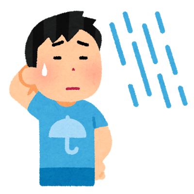 雨が続いていますね