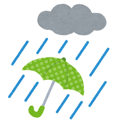 雨が続きますね