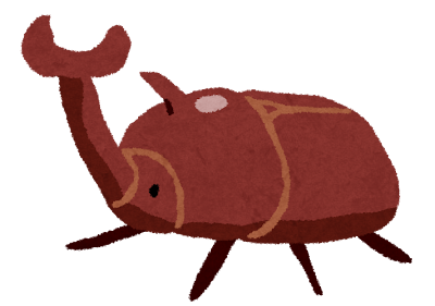 カブトムシふれあい