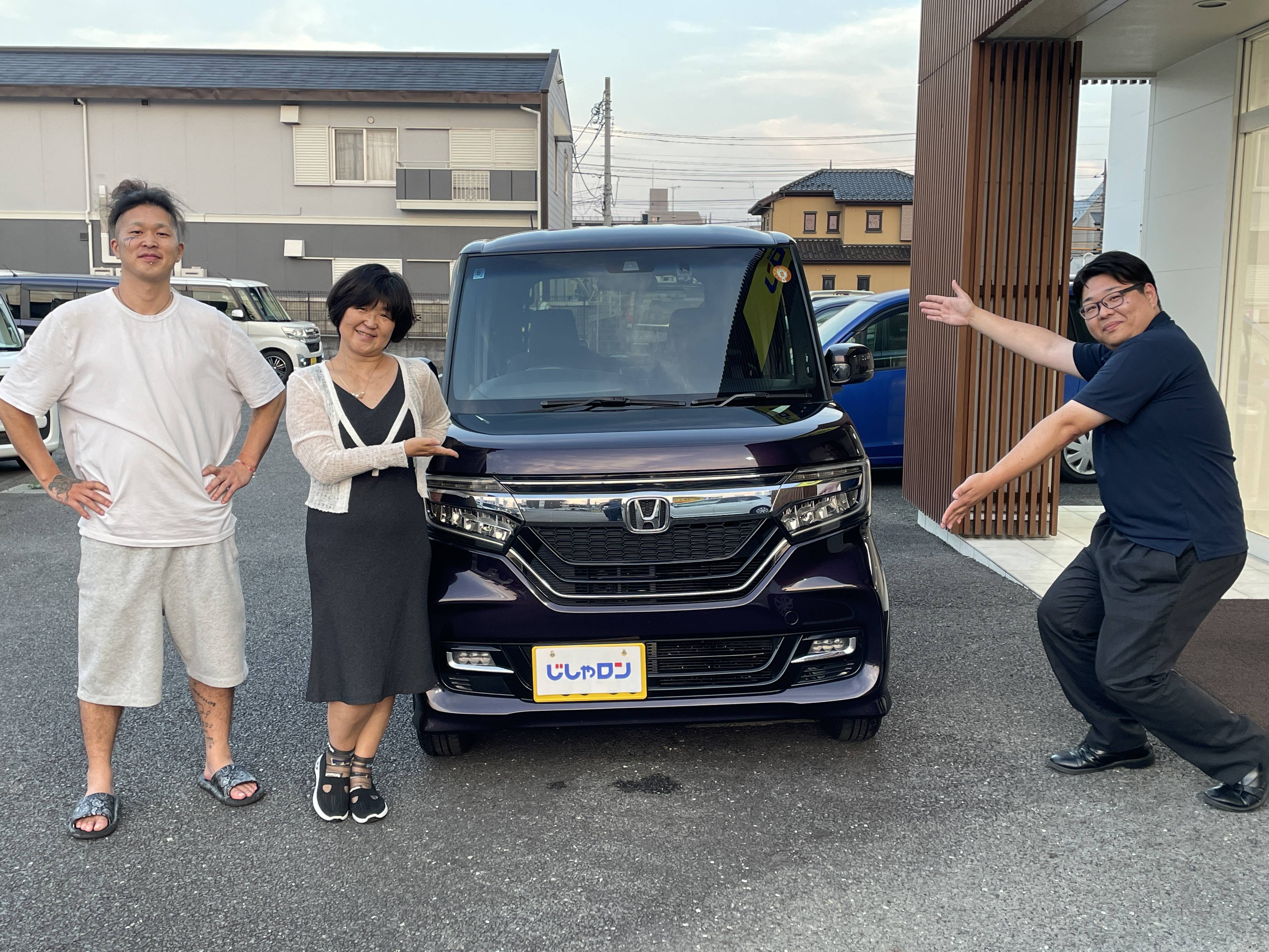 ☆　H様　ご納車おめでとうございます！☆【埼玉、東京のお客様　自社ローン専門店じしゃロン川越店まで】