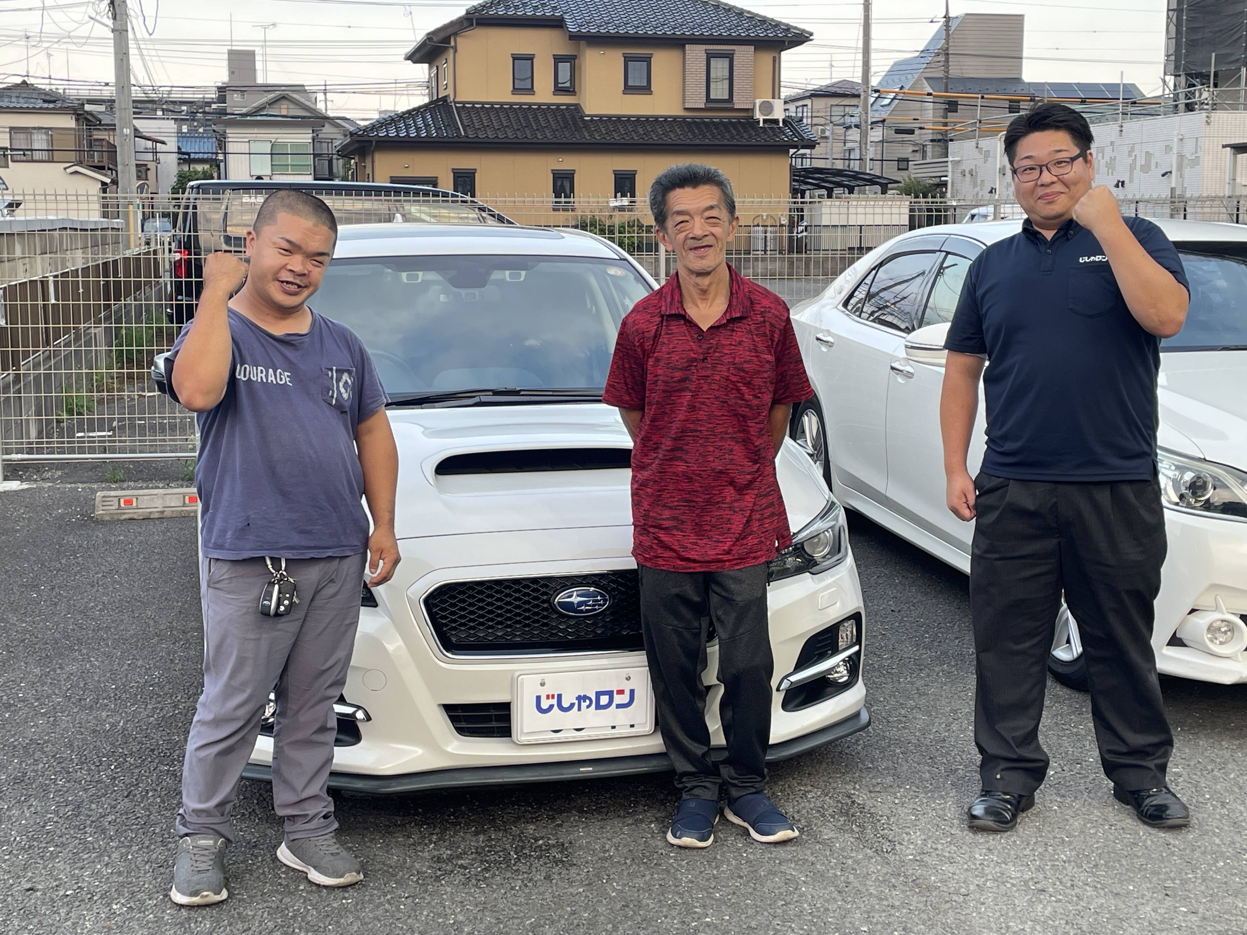 ☆　S様　ご納車おめでとうございます！☆【埼玉、東京のお客様　自社ローン専門店じしゃロン川越店まで】01
