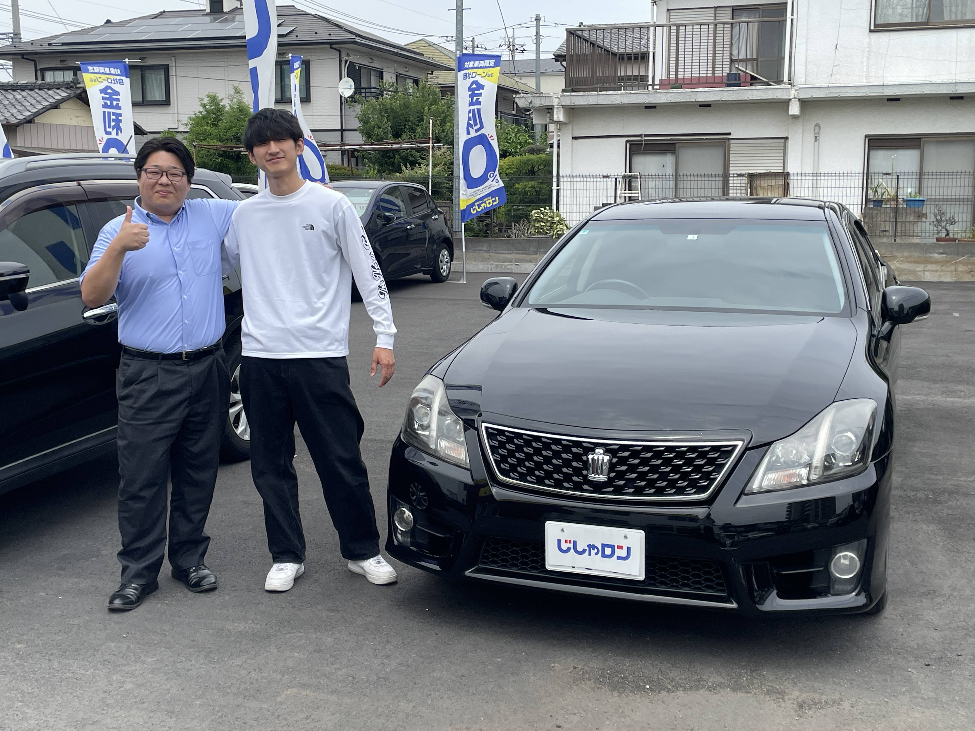 ☆　Y様　ご納車おめでとうございます！☆【埼玉、東京のお客様　自社ローン専門店じしゃロン川越店まで】