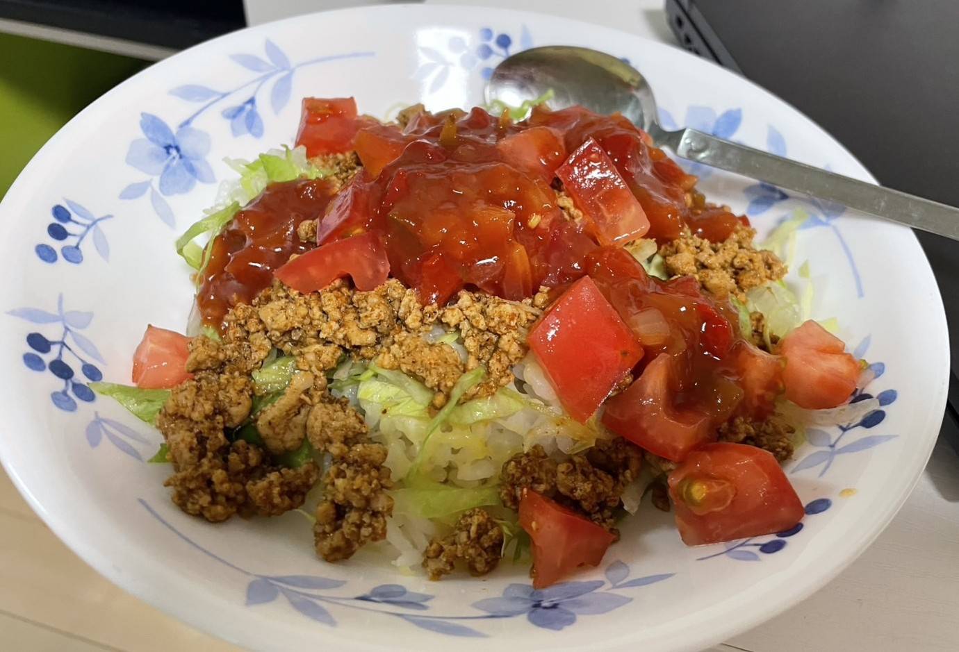 タコライス作ってみた！！