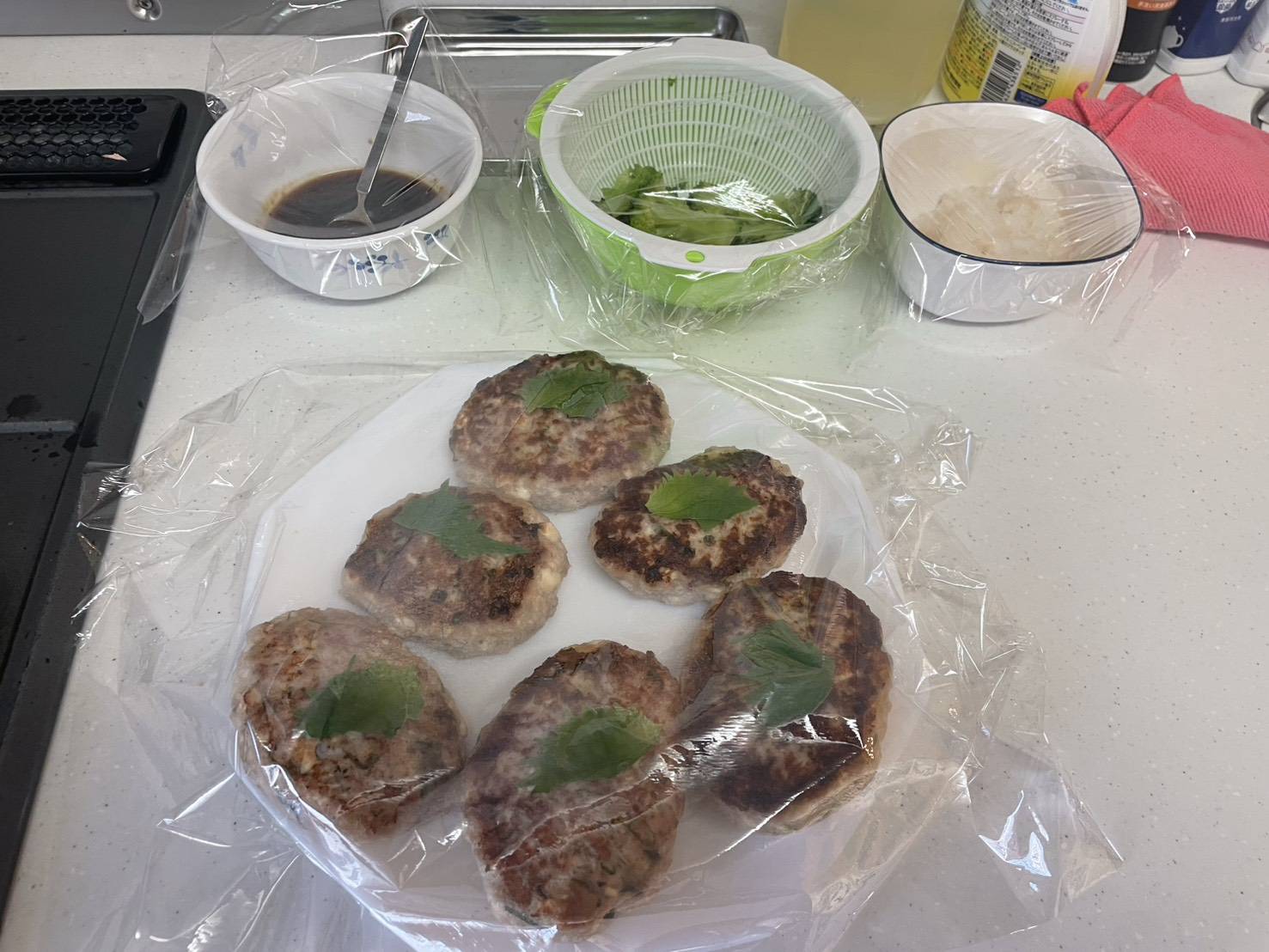 豆腐ハンバーグ作りました。