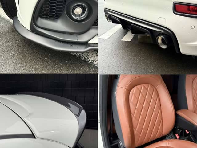 【まるでラリーカー!?】ゴリゴリカスタムのアバルト595ツーリズモ入荷!!01