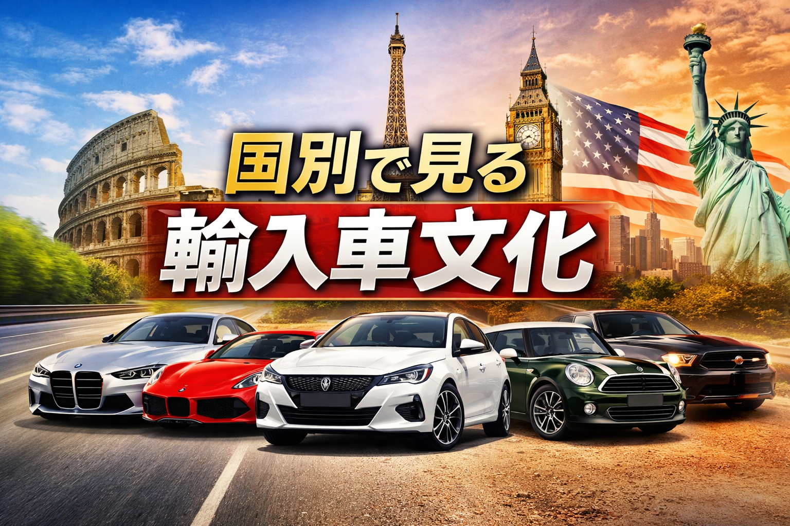 輸入車は文化を楽しむ乗り物