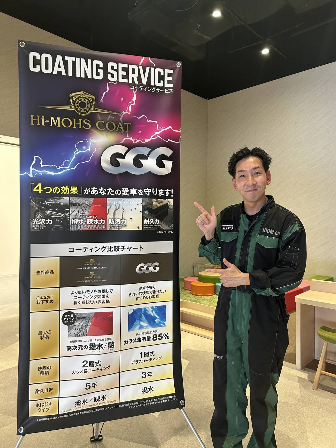 コーティングがおすすめの理由！車のガラスコーティングのメリット ガラスコーティングの主なメリットは以