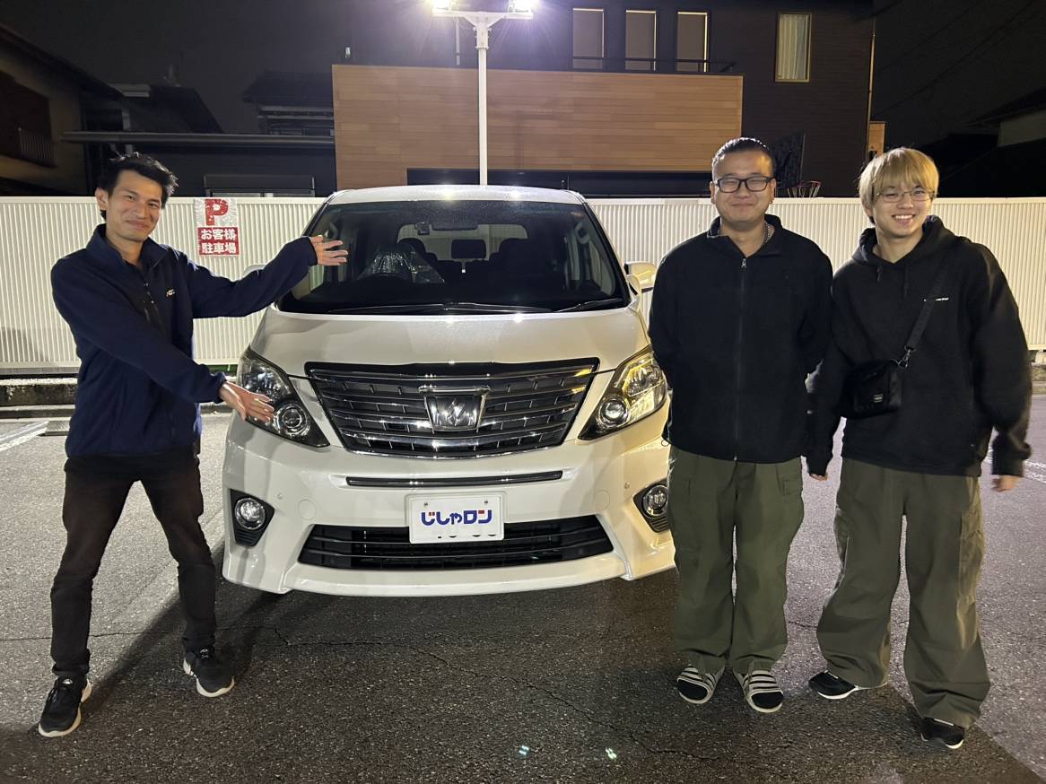 ◇ご納車◇アルファードをご納車させて頂きました！01