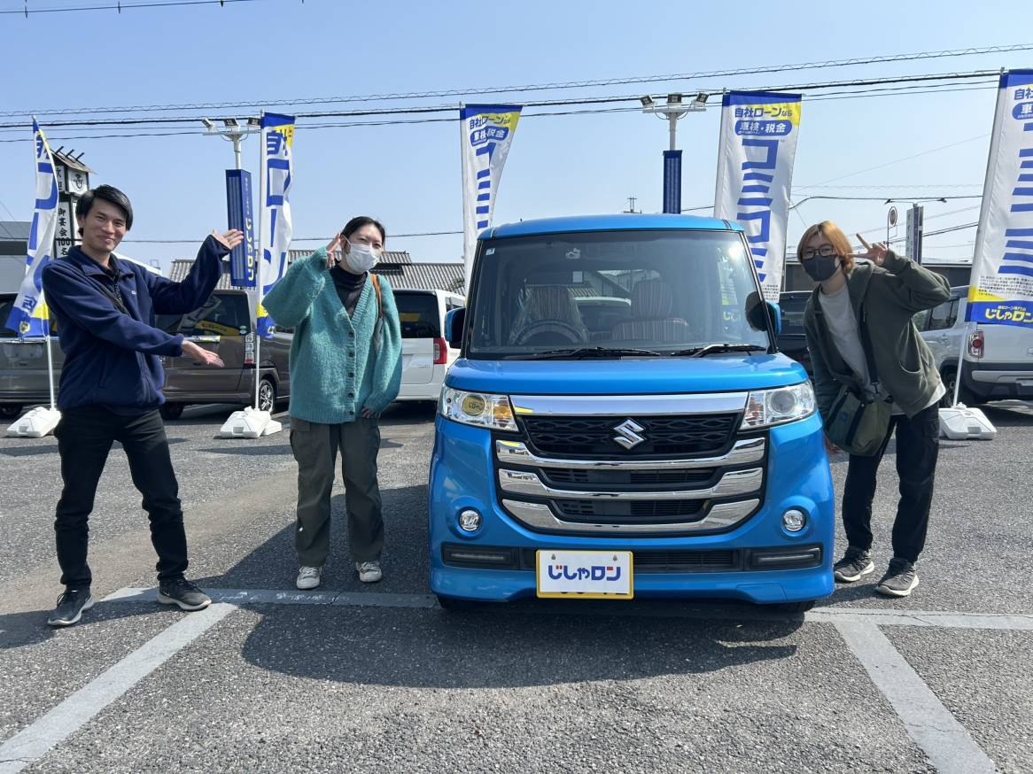 ◇ご納車◇スペーシアをご納車させて頂きました！