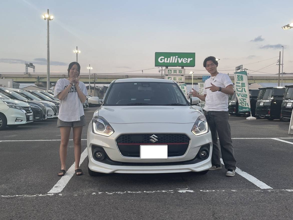 【☆祝☆】　スズキ　スイフトご納車おめでとうございます！