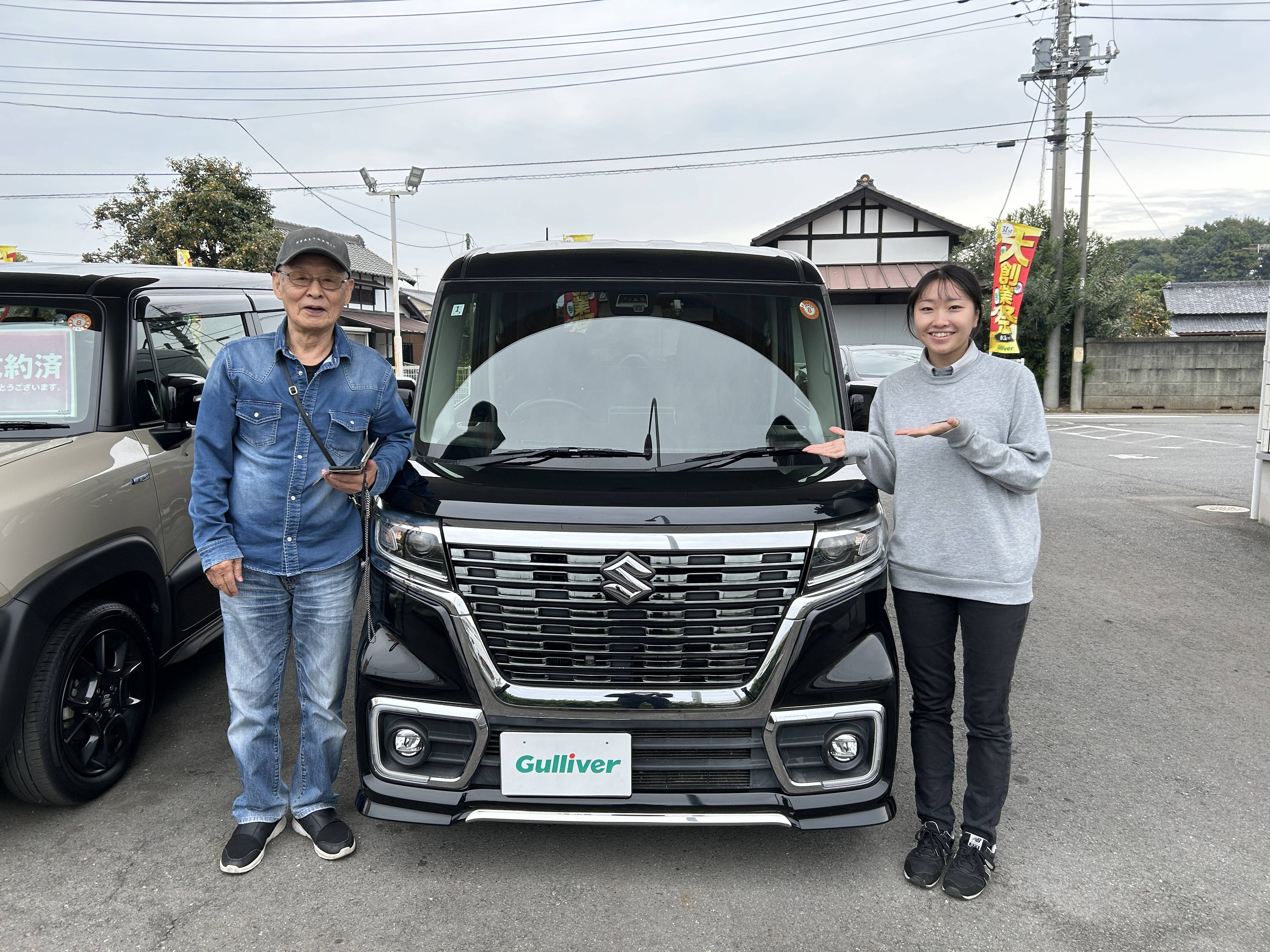 ☆S様スペーシアカスタムのご納車おめでとうございます！☆