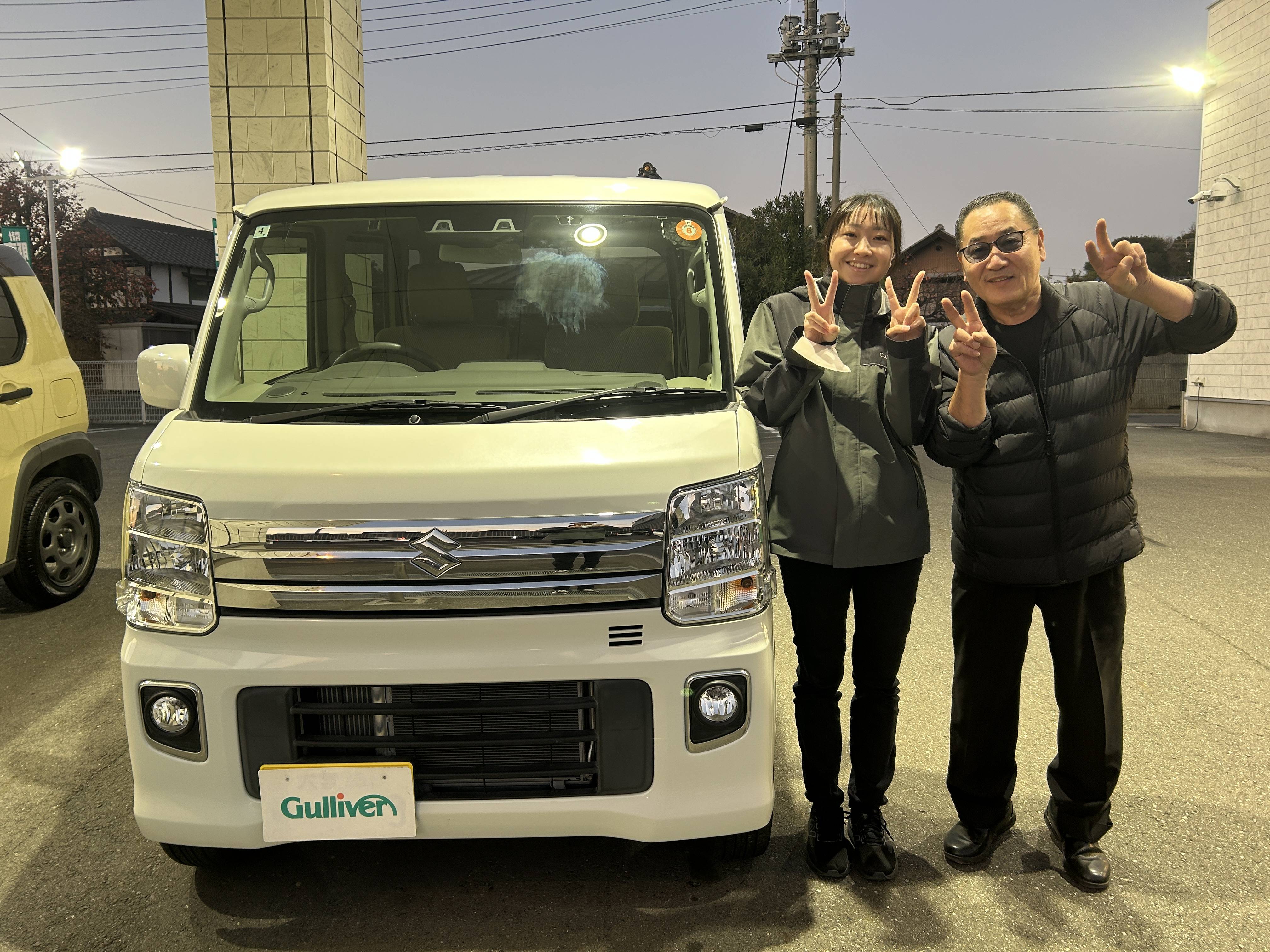 ☆K様　エブリイワゴンのご納車おめでとうございます！！☆