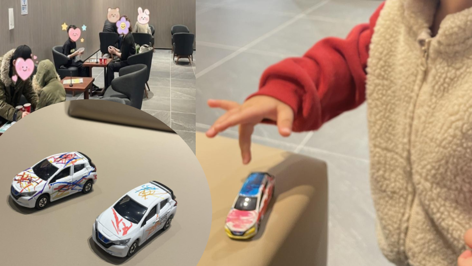 オープンを記念して『ホワイトトミカワークショップ』を開催しました！！01