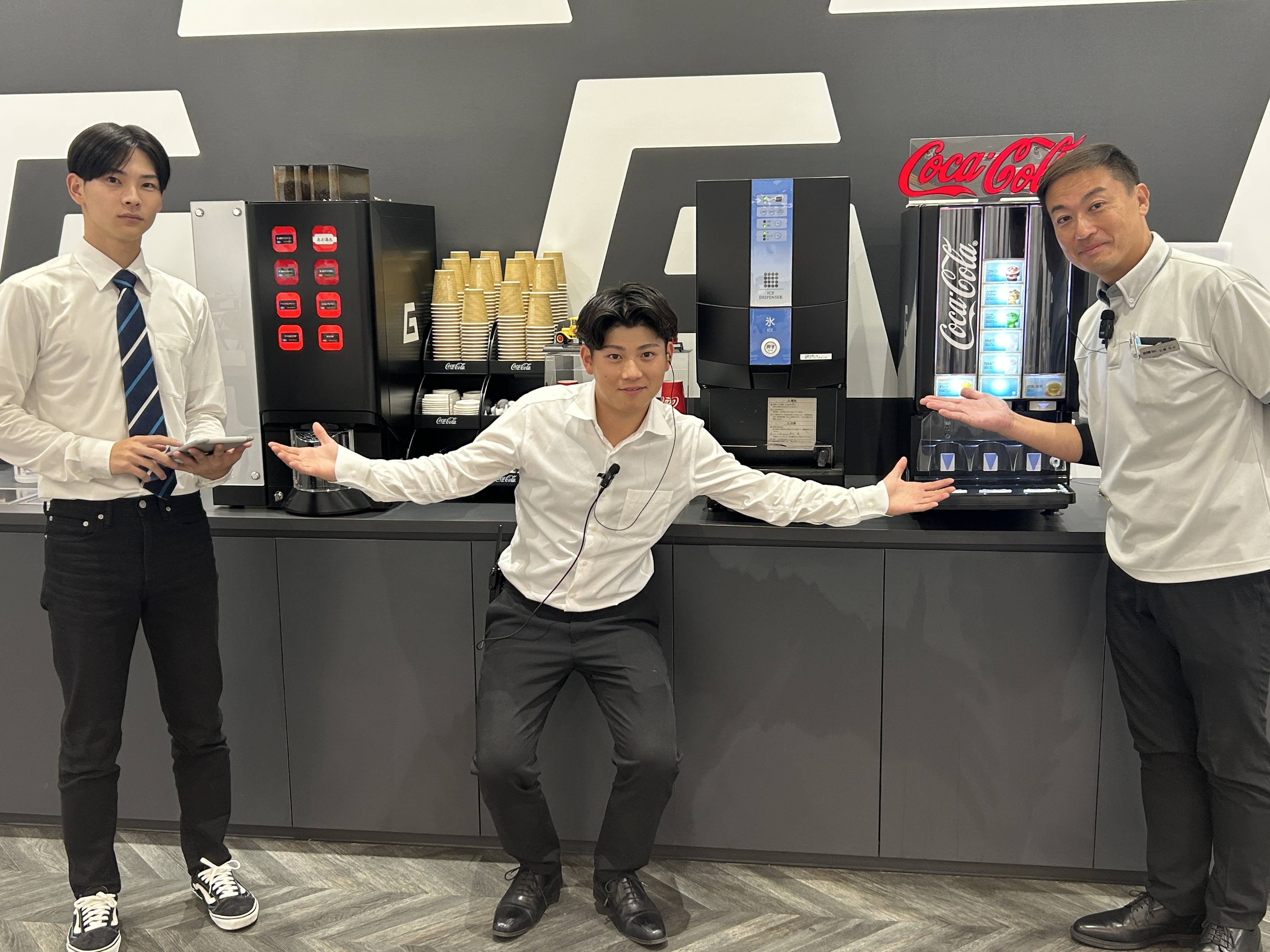 ☆新入社員と設備紹介☆