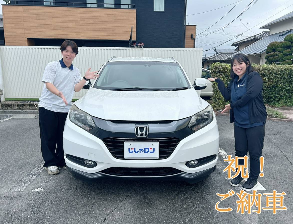 ◆ご納車◆ヴェゼルハイブリッドをご納車させていただきました!01