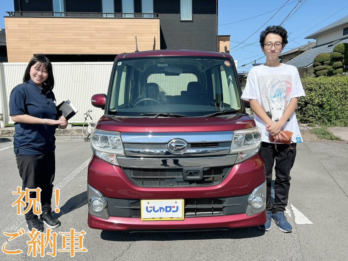 ◆ご納車◆タントをご納車させていただきました!01