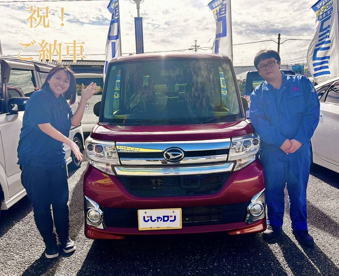 ◆ご納車◆タントをご納車させていただきました!01