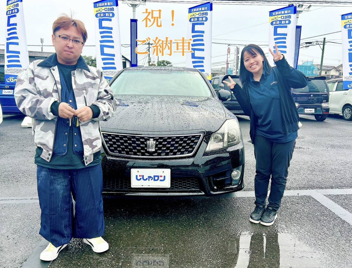 ◆ご納車◆クラウンをご納車させていただきました!01
