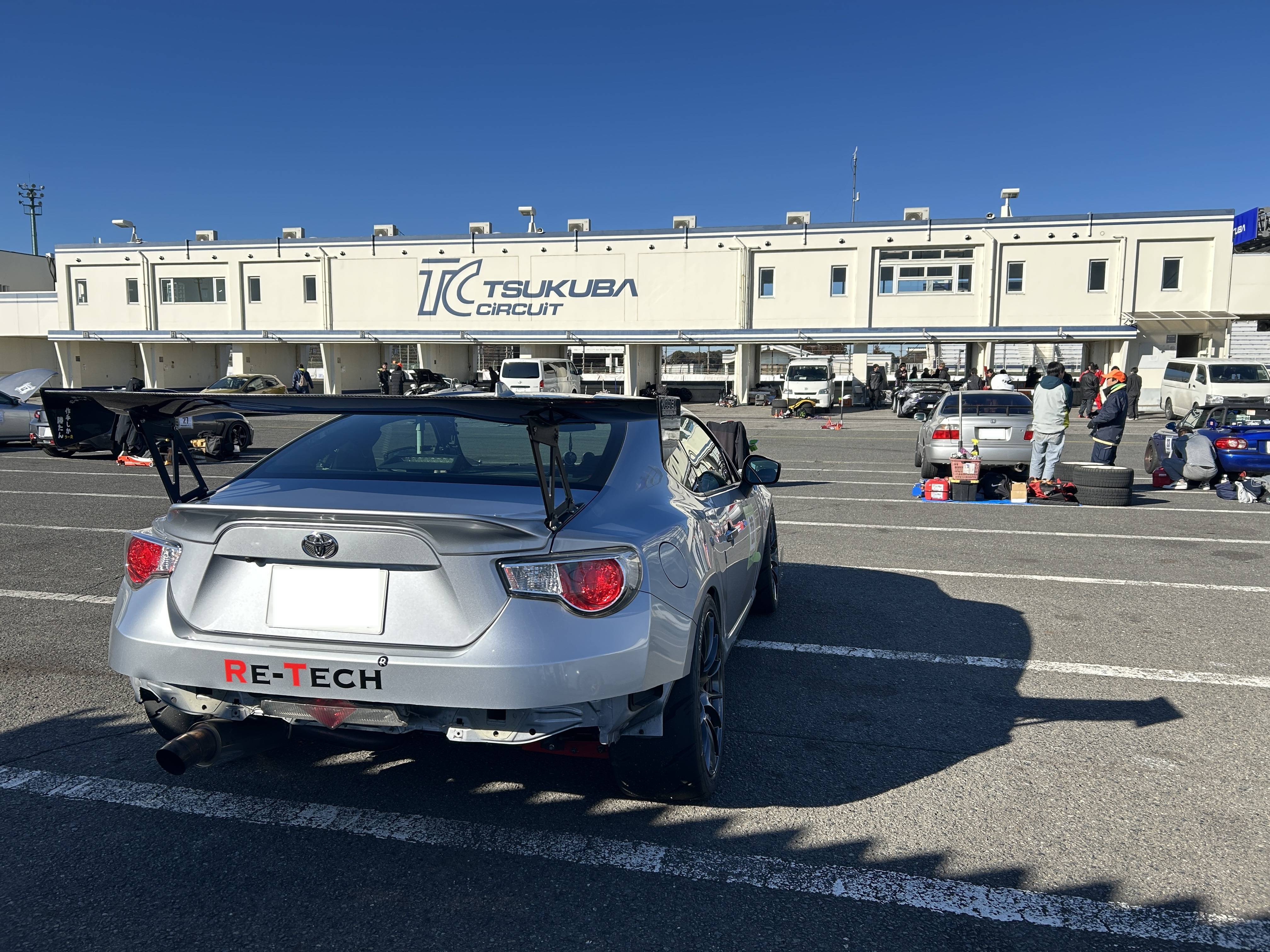 筑波サーキットへ遊びにいってきました！