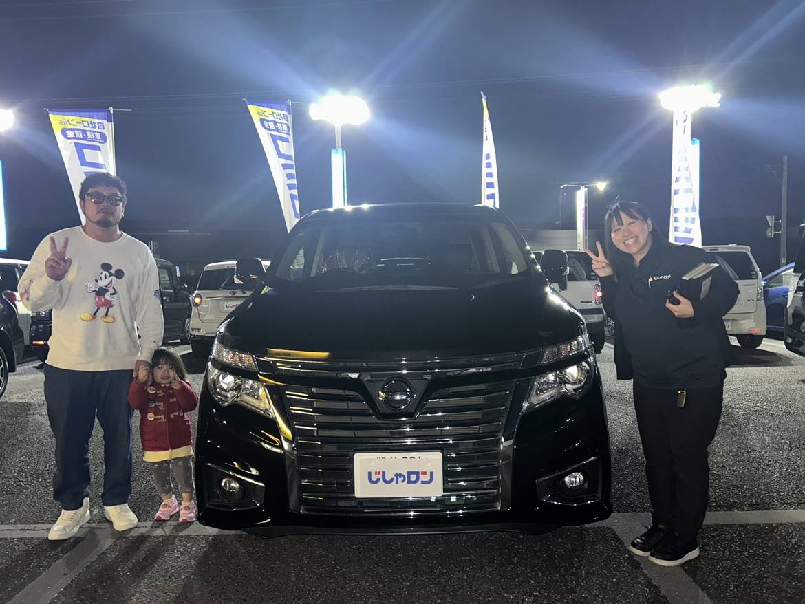 ◆ご納車◆エルグランドをご納車させていただきました！