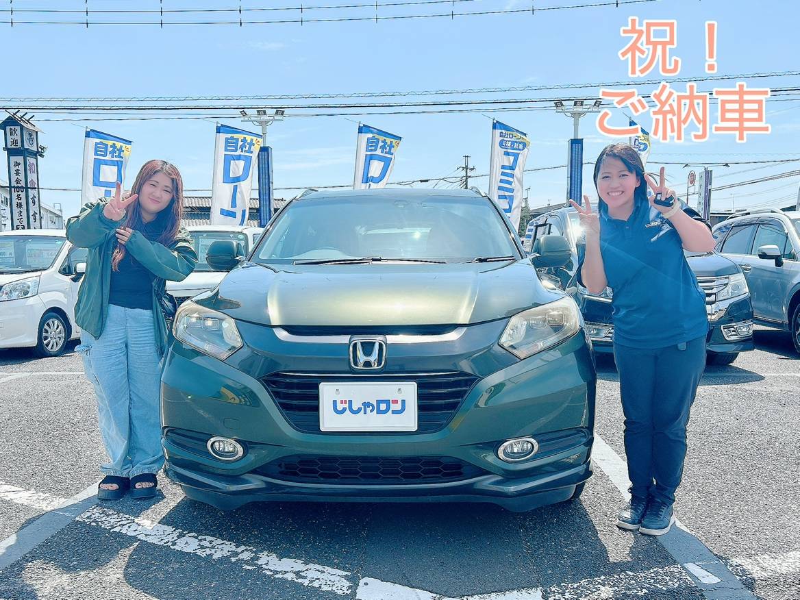 ◆ご納車◆ヴェゼルハイブリッドをご納車させていただきました！