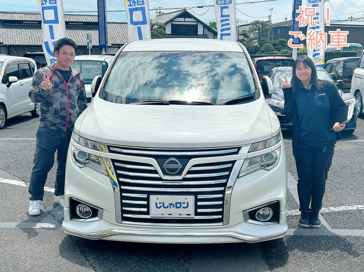 ◆ご納車◆エルグランドをご納車させていただきました！01