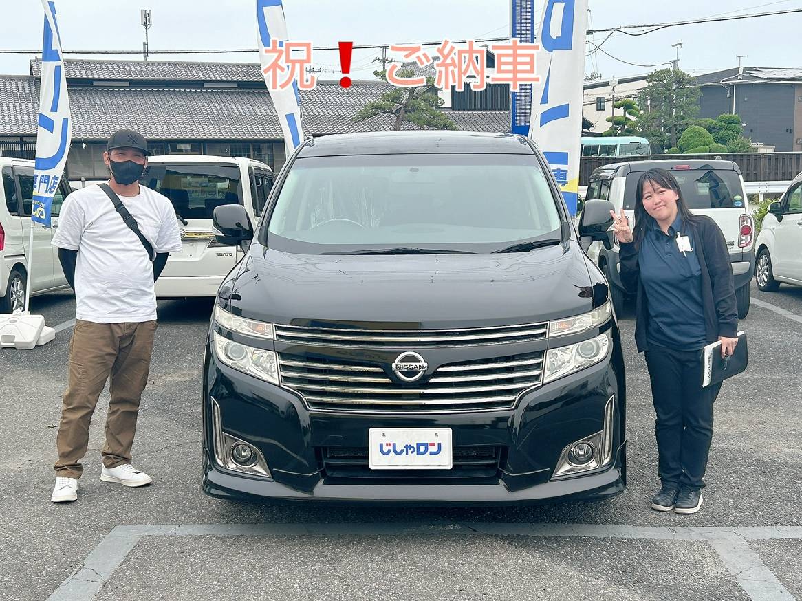 ◆ご納車◆エルグランドをご納車させていただきました！01