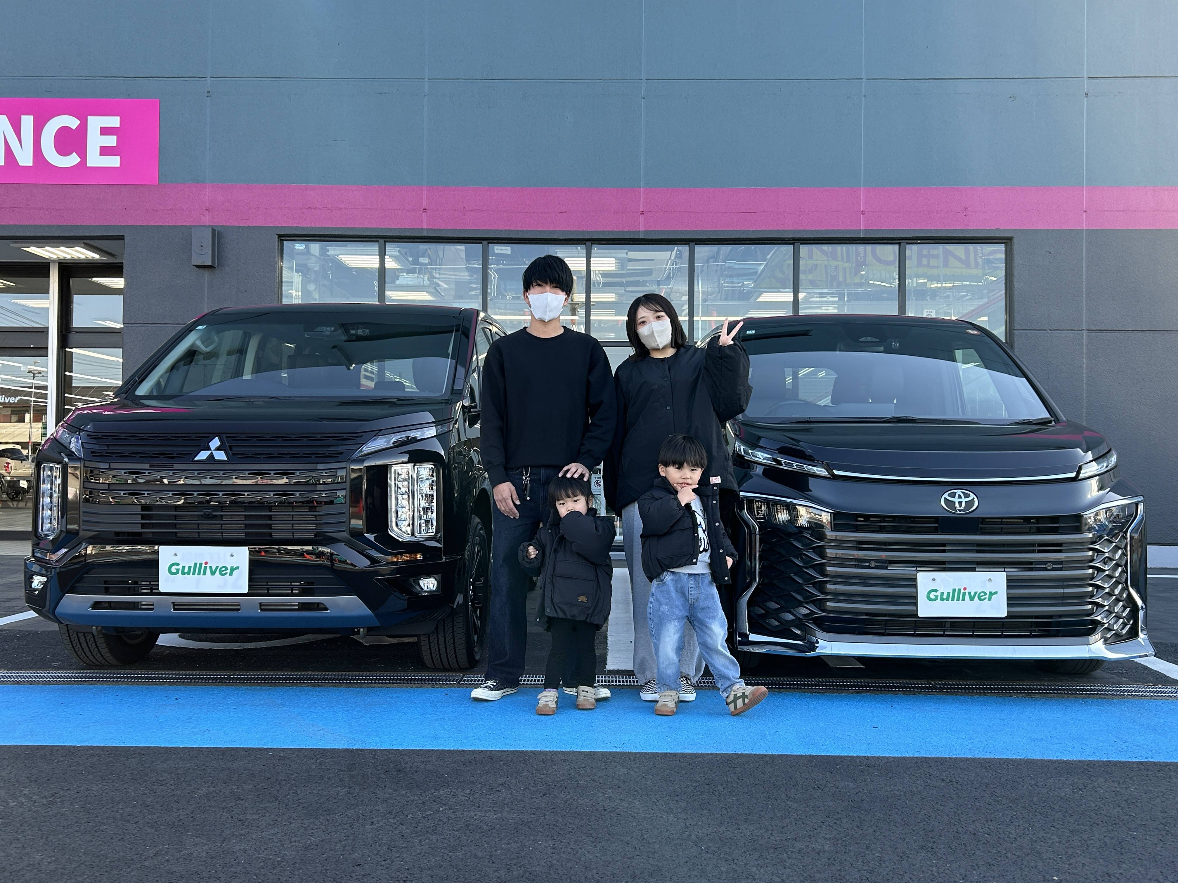 ご納車おめでとうございます！デリカD:5！