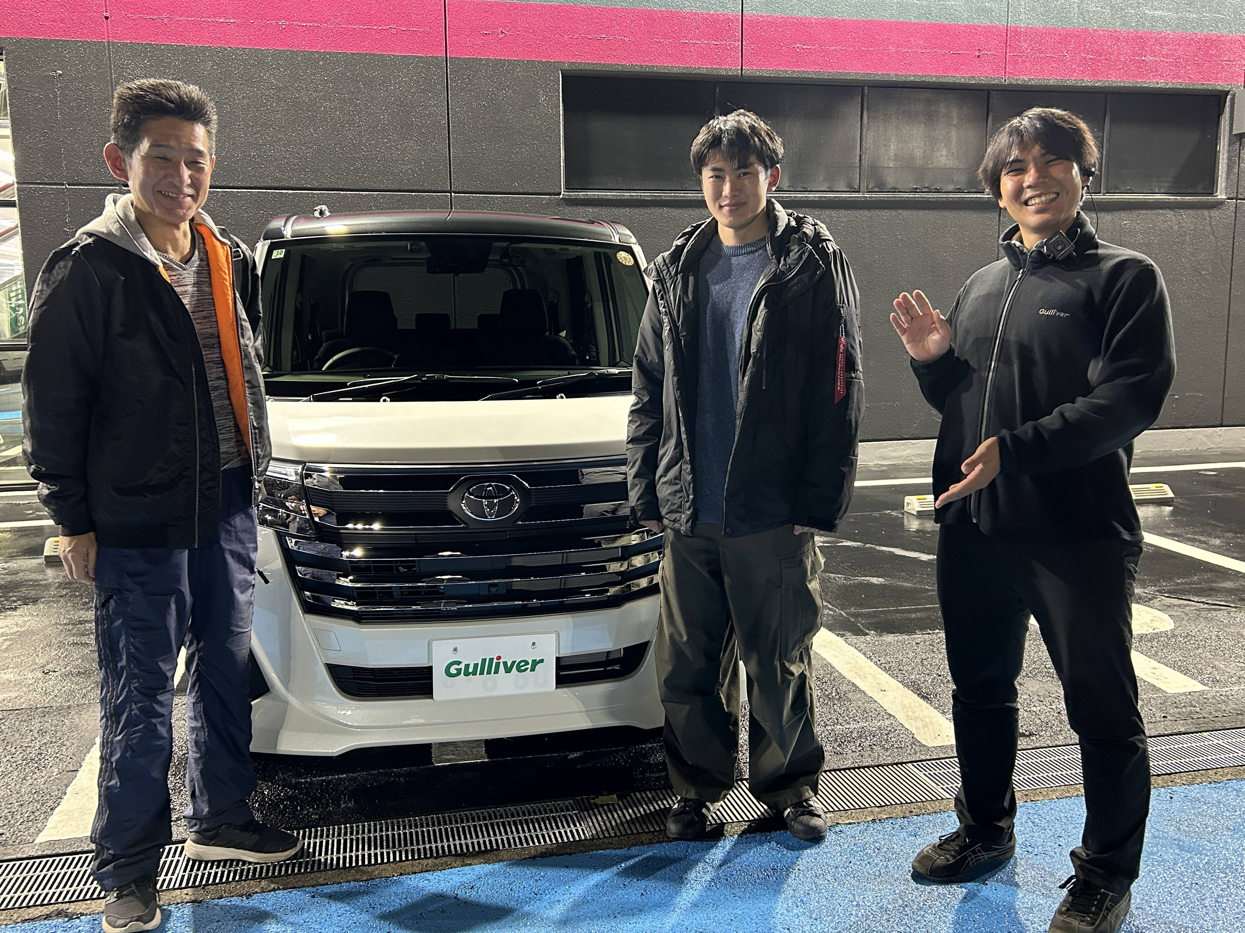 ご納車おめでとうございます！ルーミー！