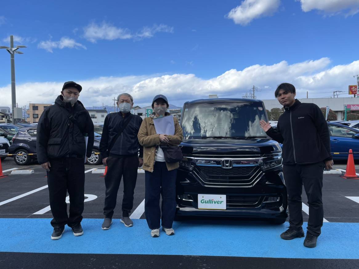 ご納車おめでとうございます！NBOX！