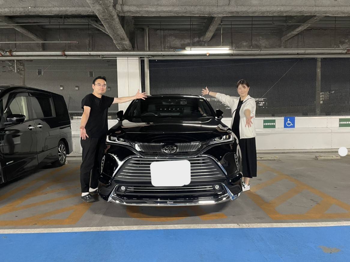 ハリアーご納車おめでとうございます！！！！