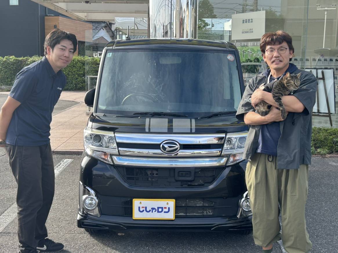 ◆ご納車◆タントをご納車させていただきました！