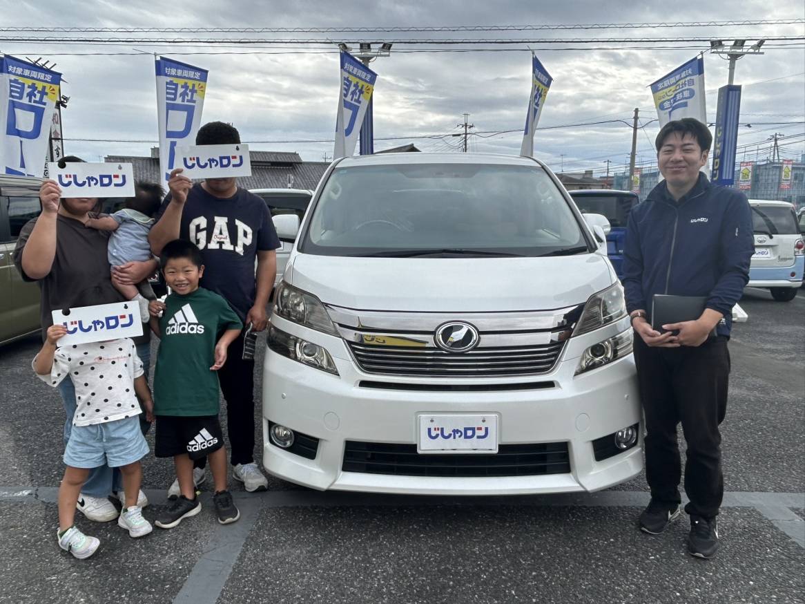 ◆ご納車◆ヴェルファイアをご納車させていただきました！01