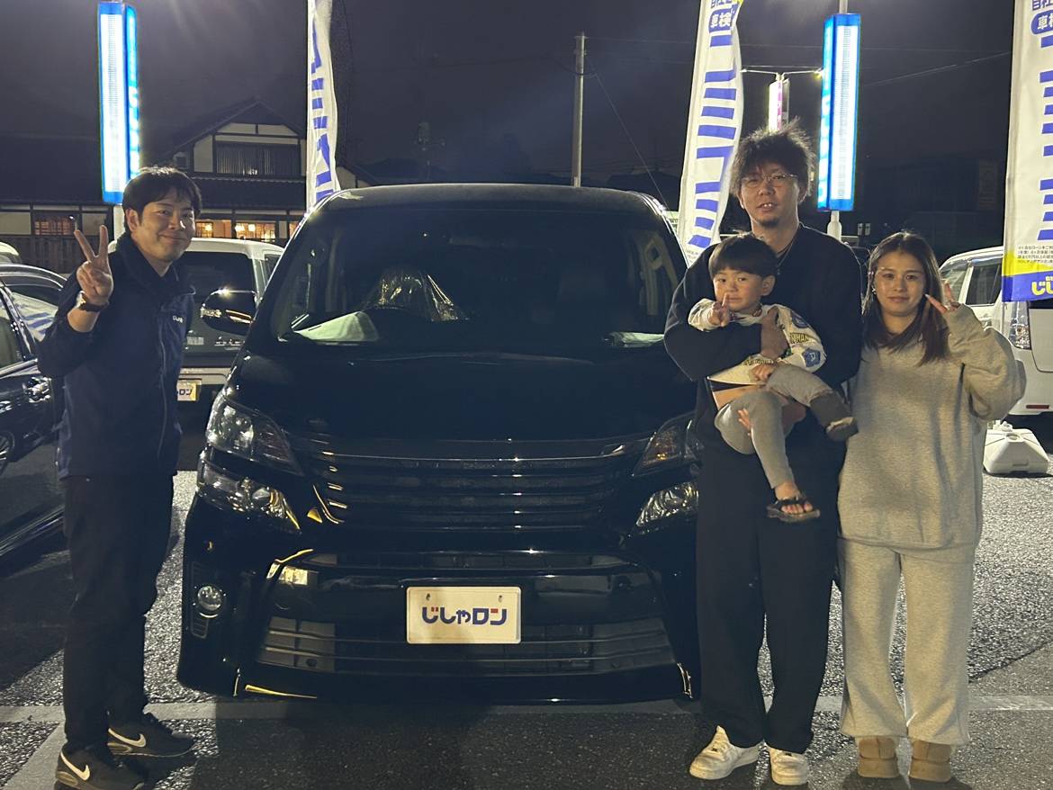 ◆ご納車◆ヴェルファイアをご納車させていただきました！