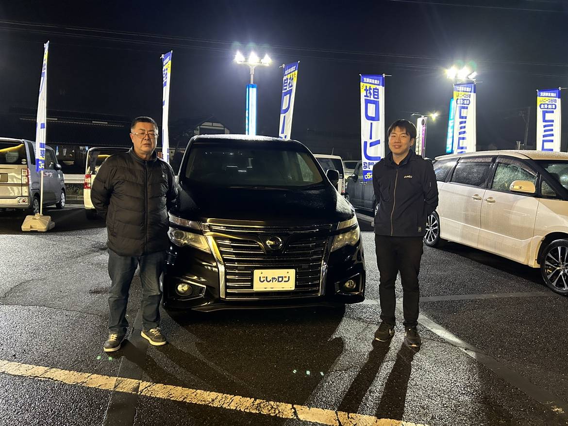 ◆ご納車◆エルグランドをご納車させていただきました！