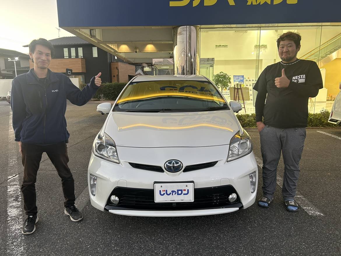◆ご納車◆プリウスをご納車させていただきました！