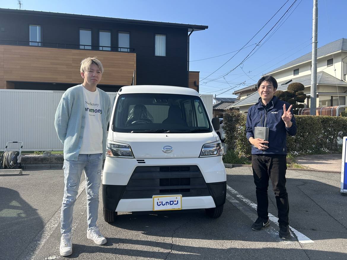 ◆ご納車◆ハイゼットカーゴをご納車させていただきました！