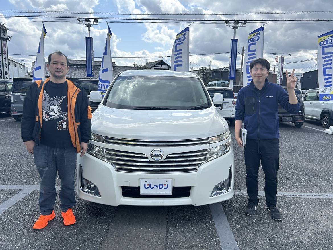 ◆ご納車◆エルグランドをご納車させていただきました！01