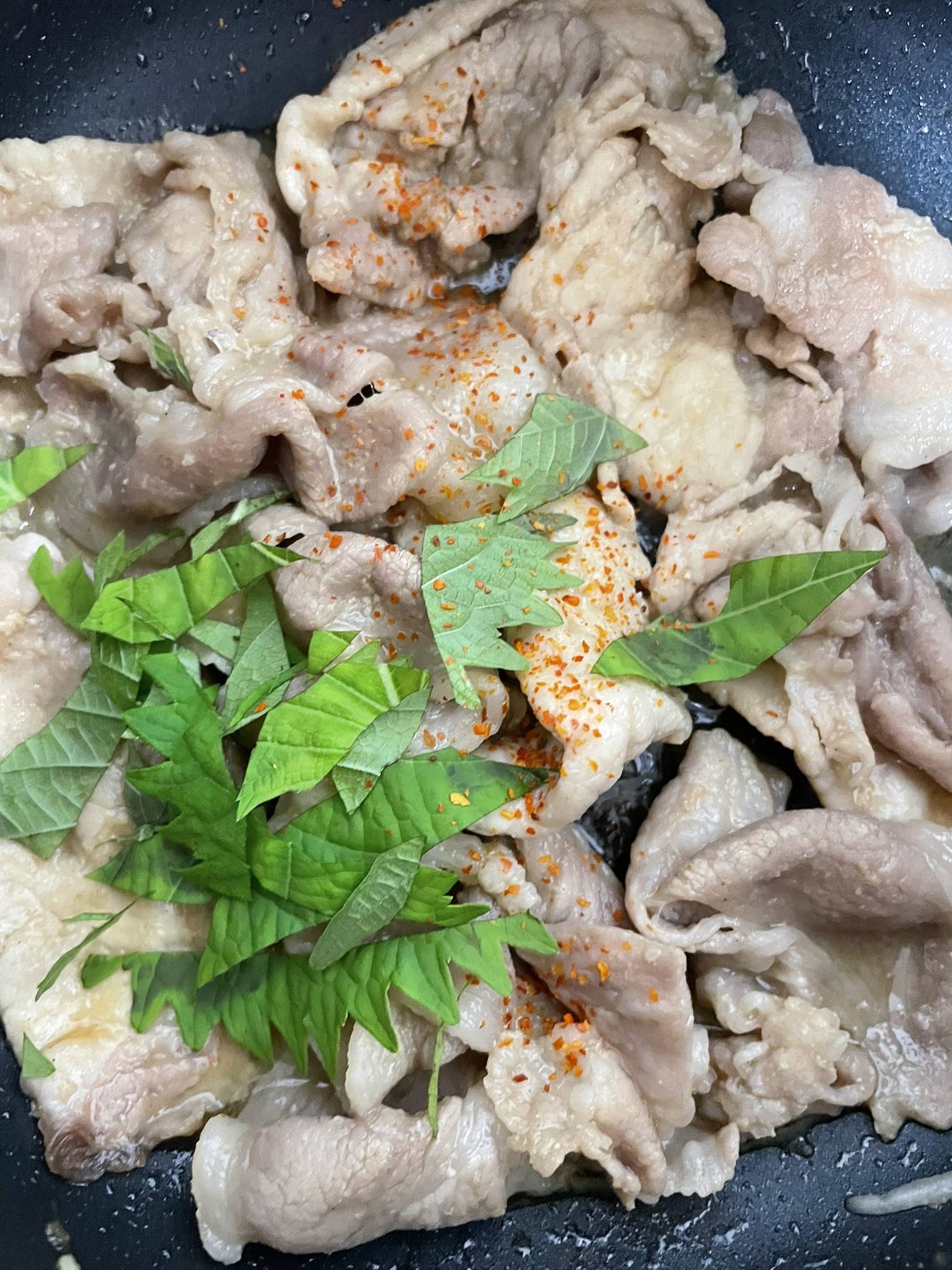 豚肉の味噌焼きを作りました！