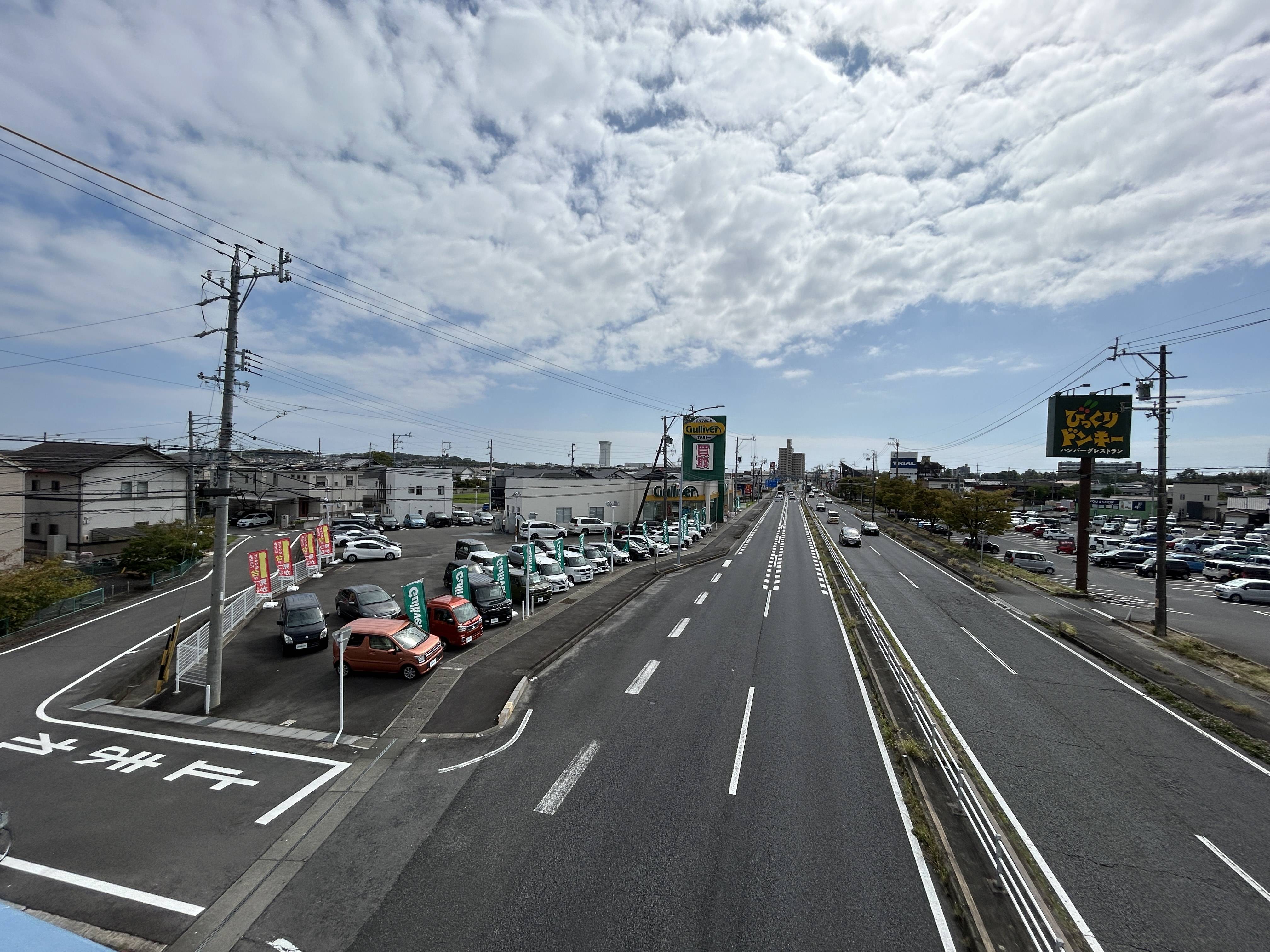 23号鈴鹿店の全体像を写真に収めようとしたらなんとびっくり!……………ドンキーがぁぁぁぁ!グルルッ!