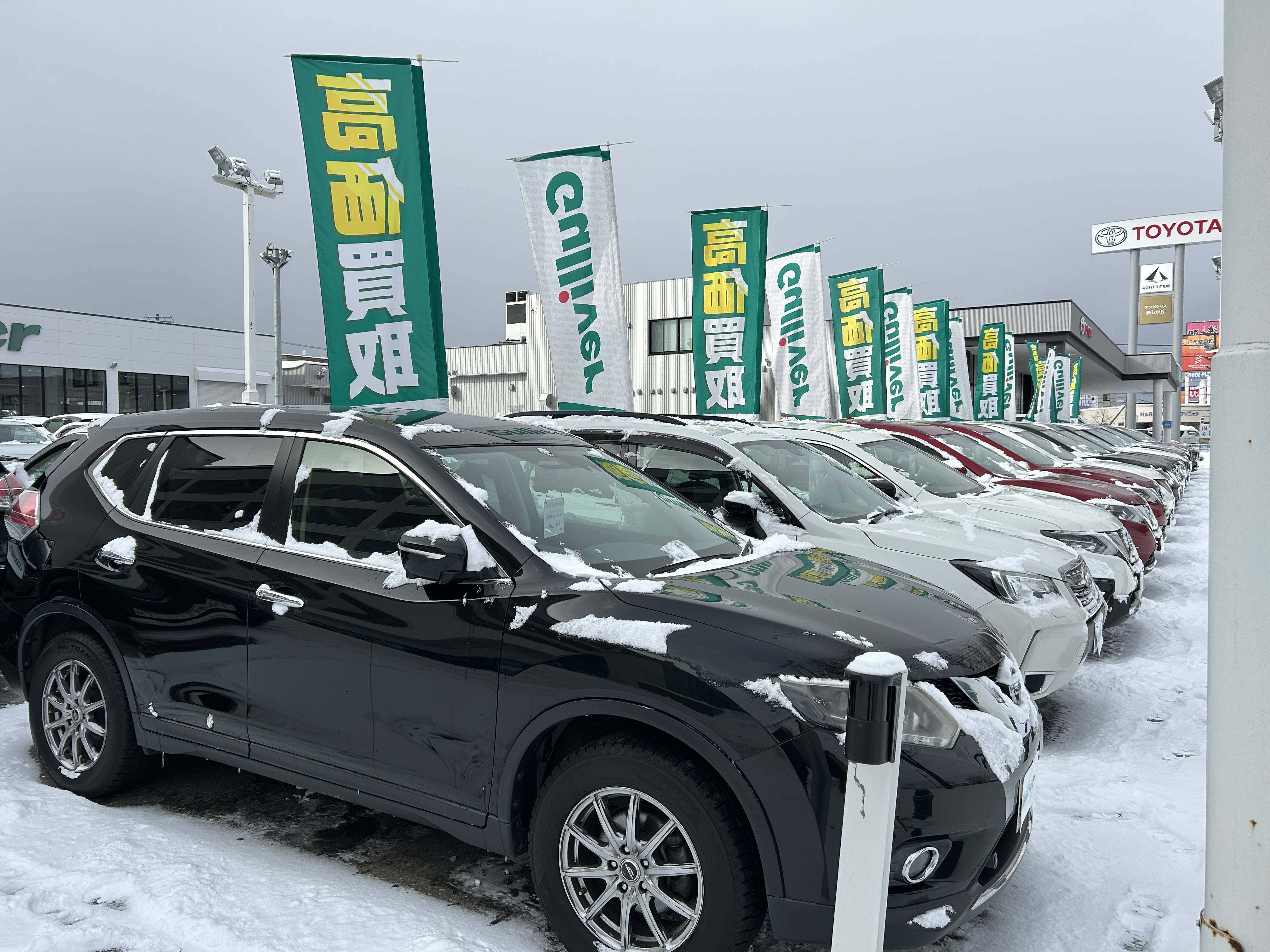 今日もガリバー札幌清田店は元気に営業しております！