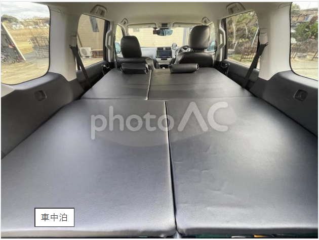 車中泊におすすめ「ベッドキット」のご紹介！