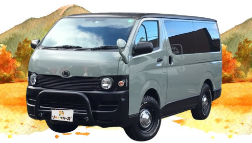 かっこいいハイエースで車中泊を楽しみませんか？