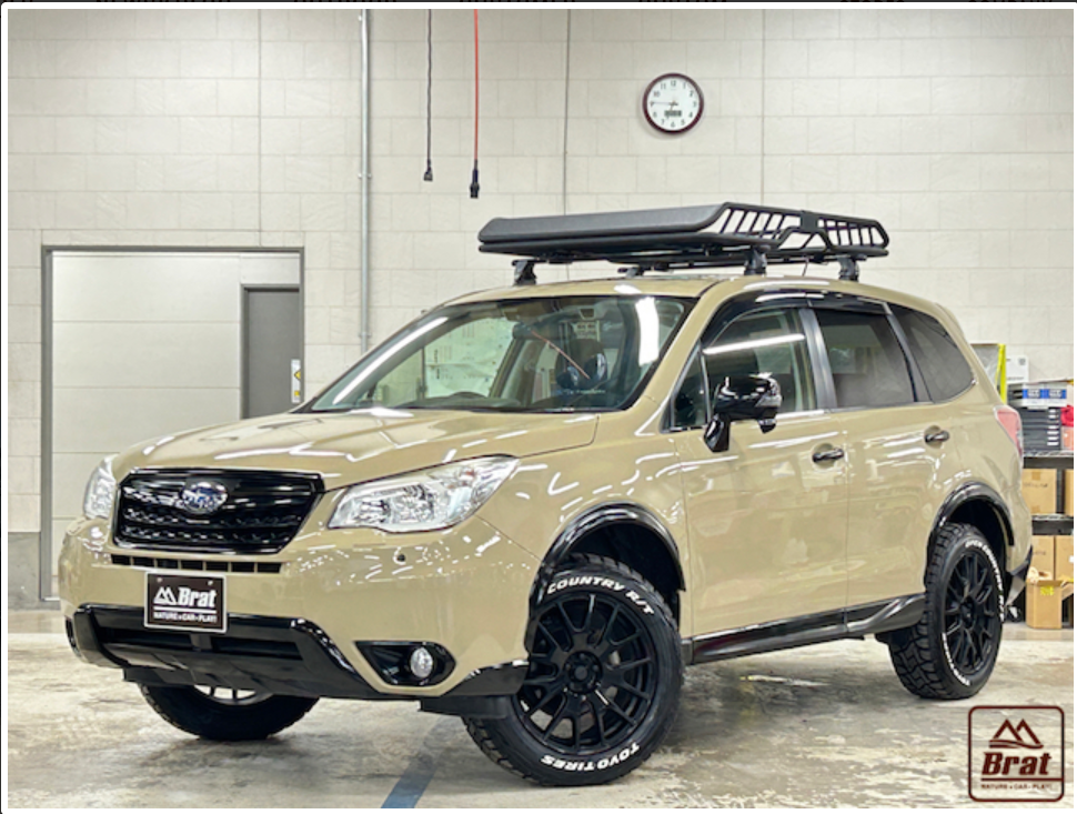 ルーフテント取り付けにおすすめ！　スバル　フォレスター