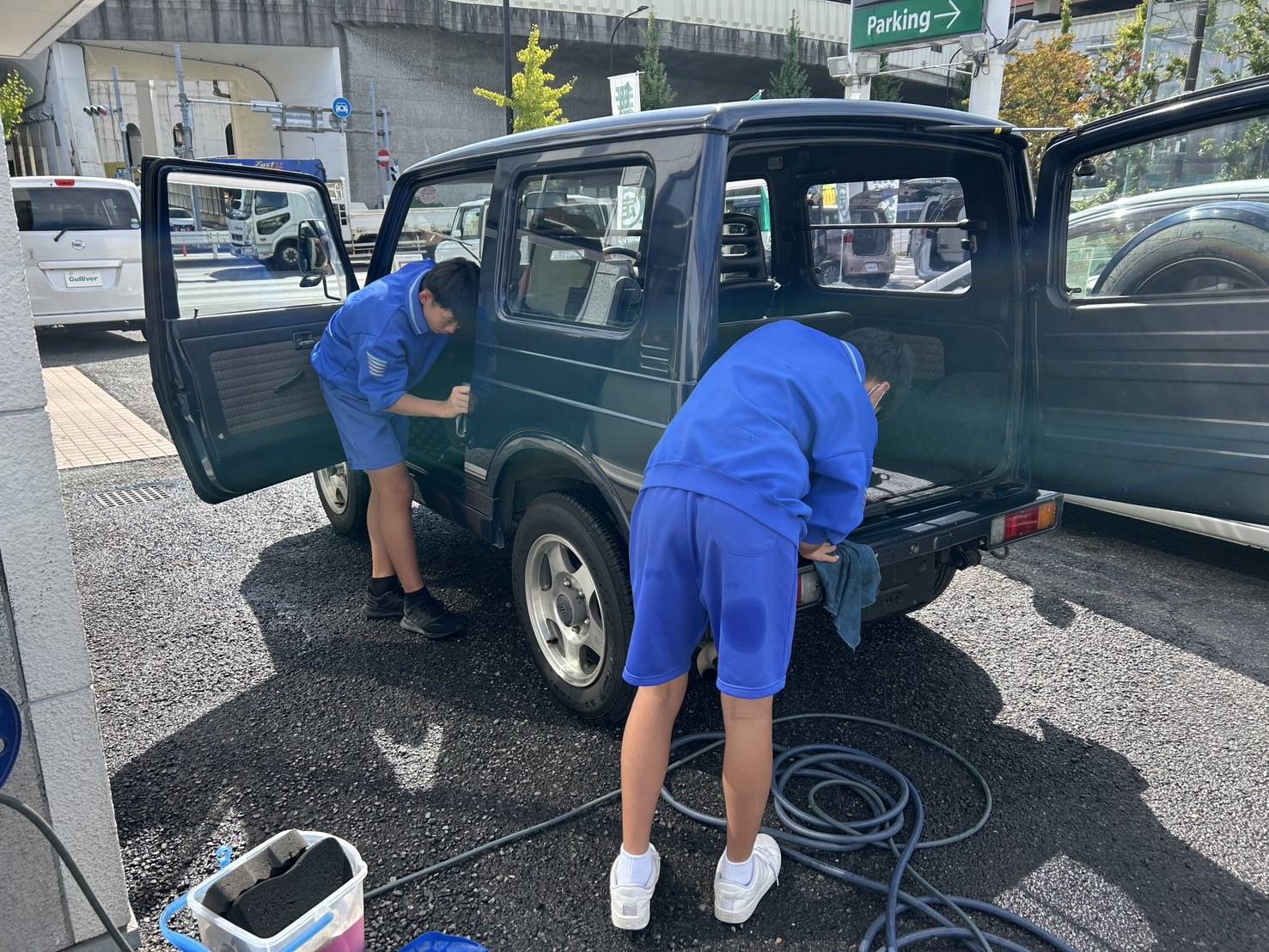 ☆中学生が職場体験に来てくれました☆01