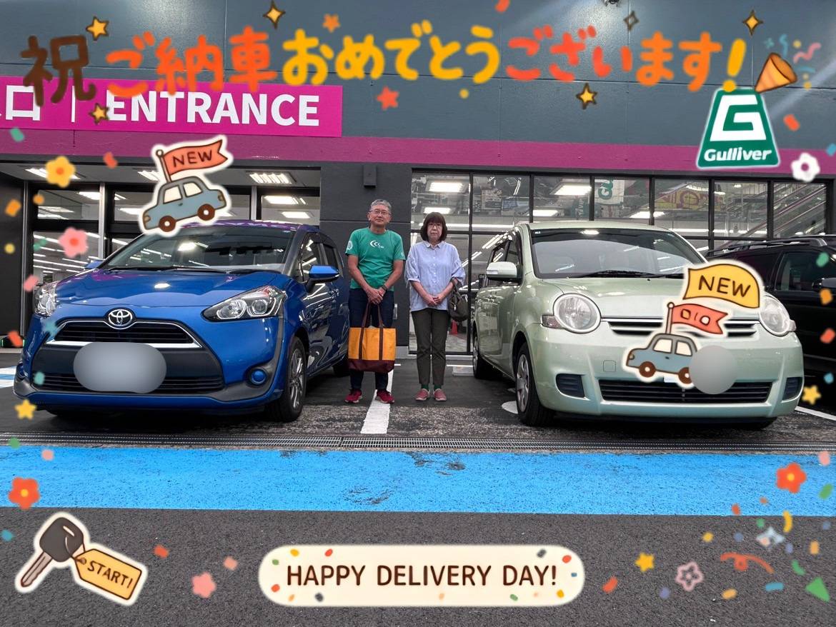 ご納車おめでとうございます!!