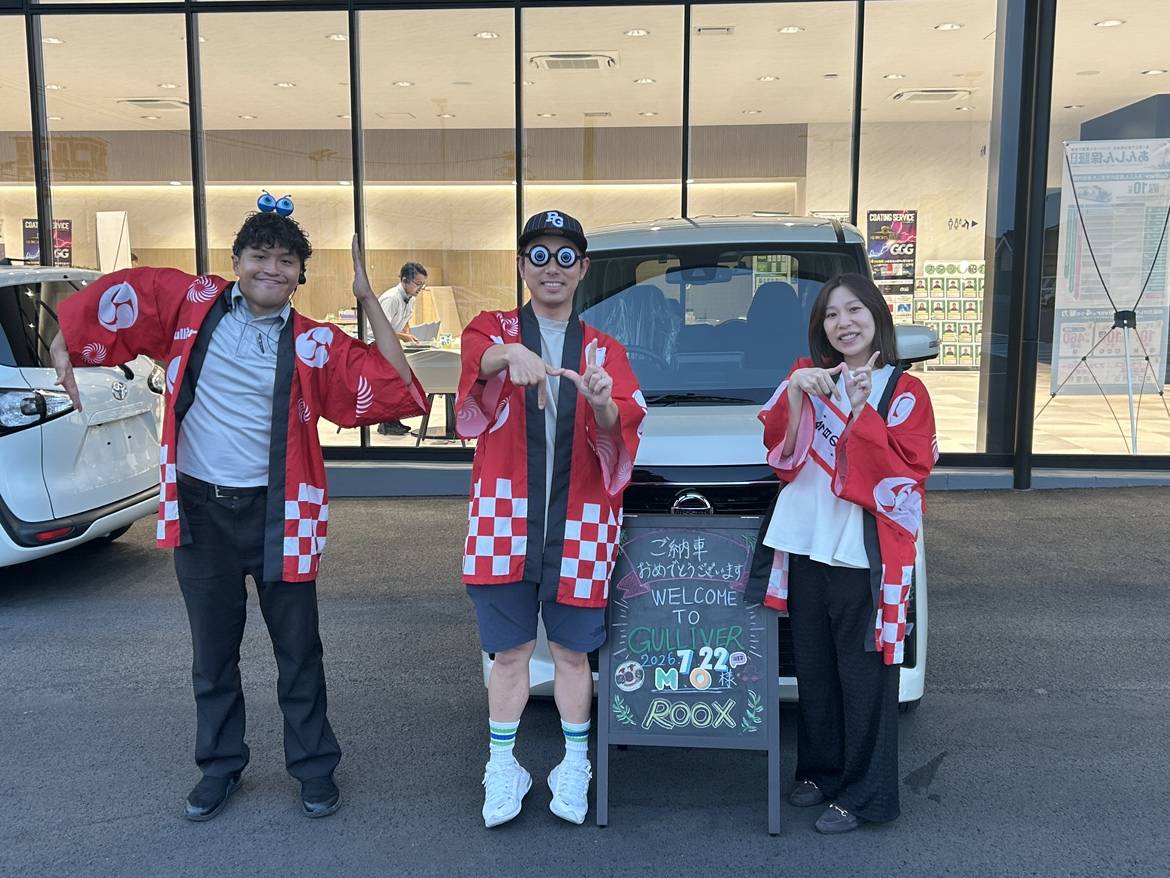 【納車ブログ】＃85　ご納車誠におめでとうございます！！！！